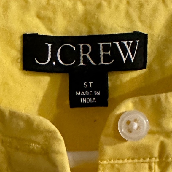 Women’s j crew Short-sleeve mini shirtdress in cotton poplin size Small Tall - Picture 5 of 6